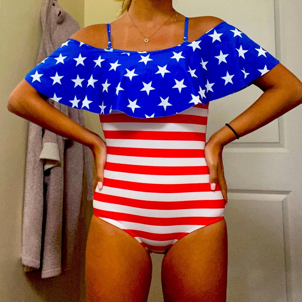 American Flag Swimsuit